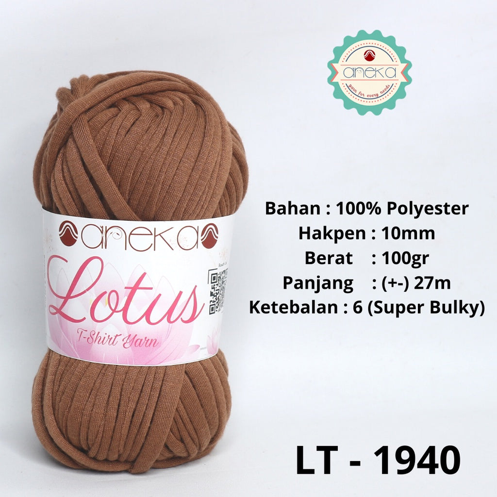 KATALOG - Benang Rajut Lotus / TShirt / Kaos Yarn PART 4