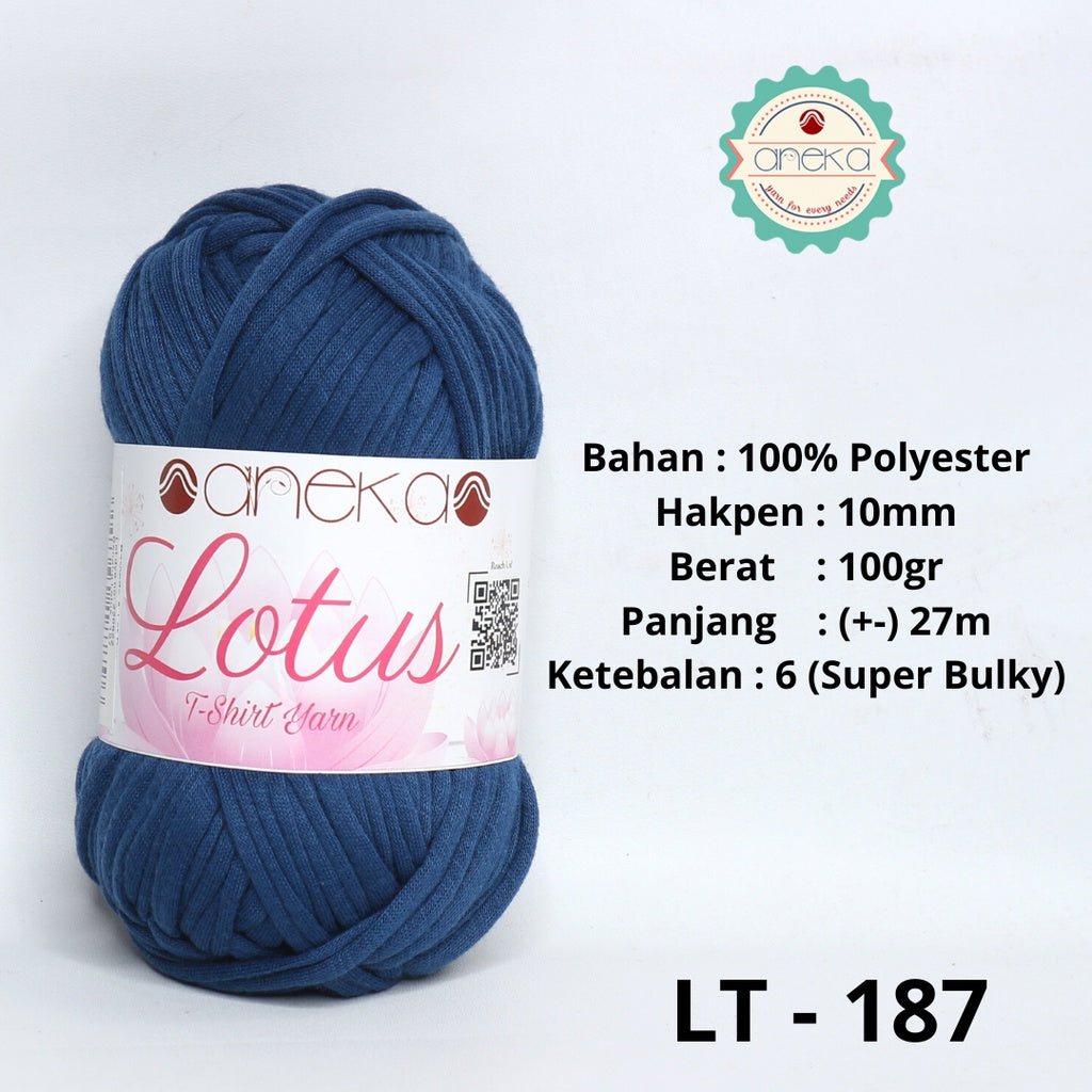 KATALOG - Benang Rajut Lotus / TShirt / Kaos Yarn PART 4