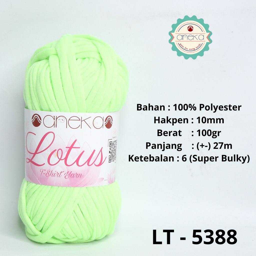 KATALOG - Benang Rajut Lotus / TShirt / Kaos Yarn PART 4