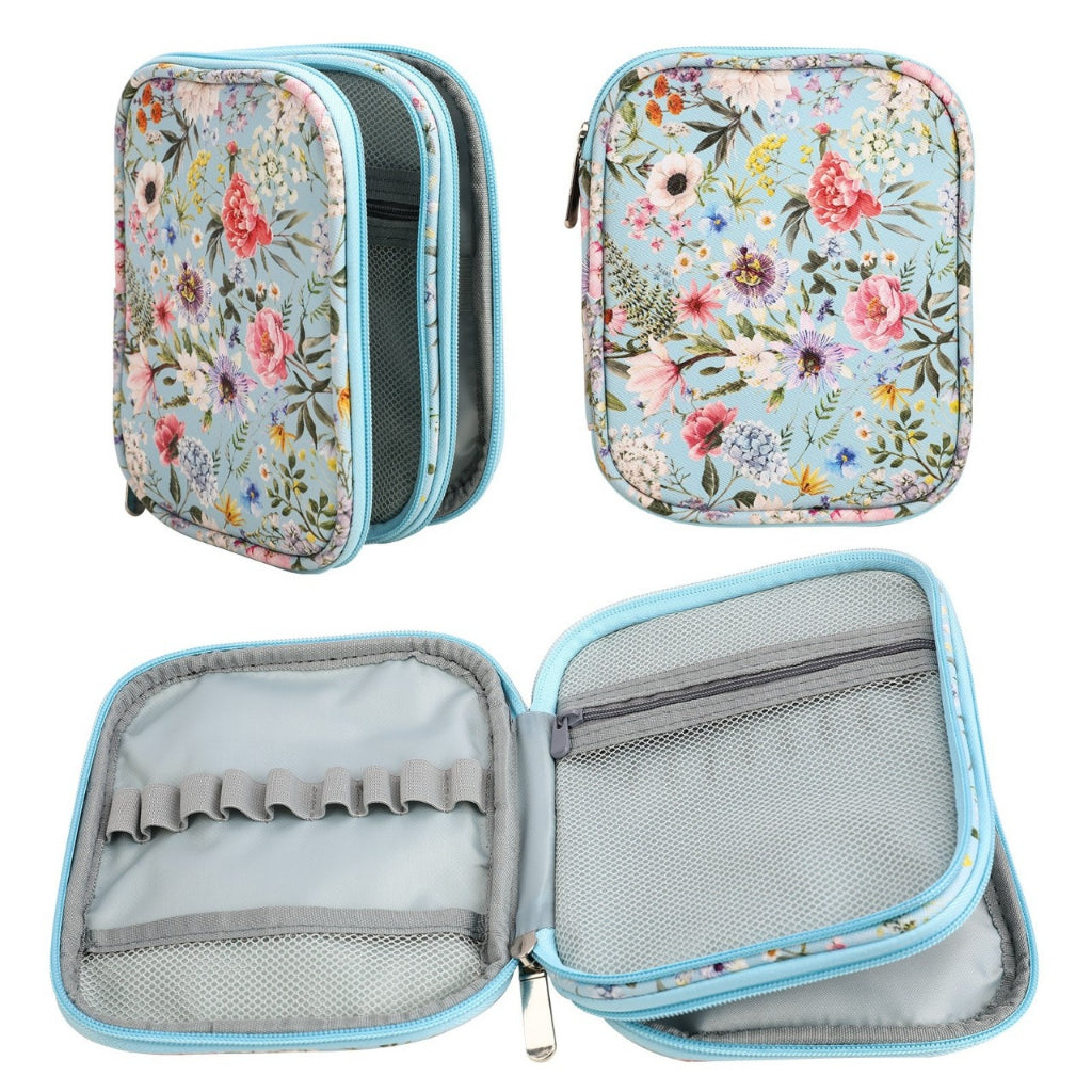 AnekaBenang - Hakpen + Dompet Motif / Double Case / Aksesoris Organizer