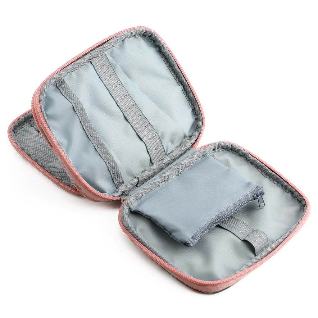 AnekaBenang - Hakpen + Dompet Motif / Double Case / Aksesoris Organizer