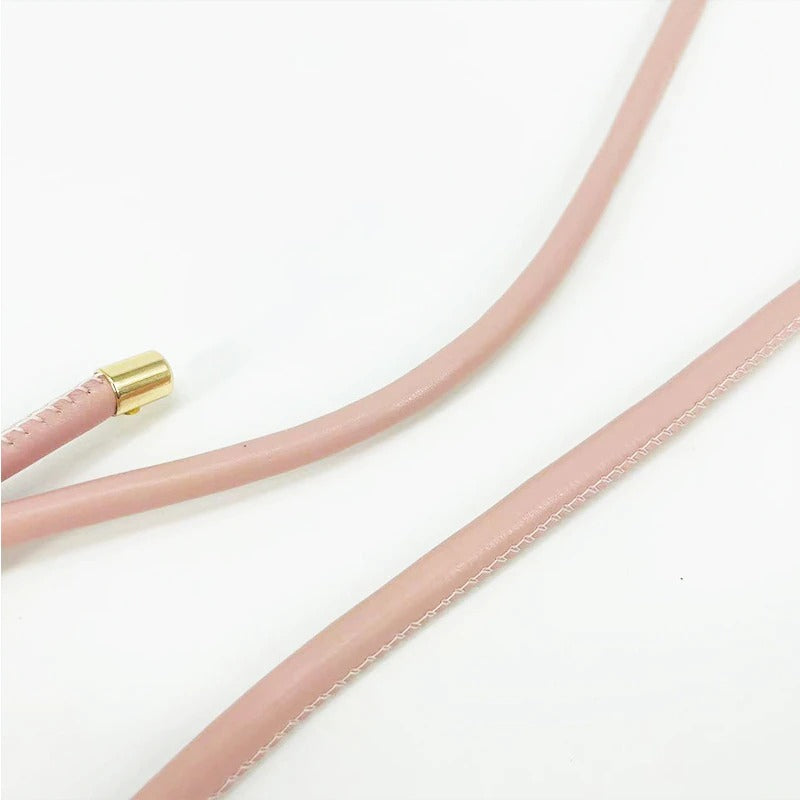 ANEKA - Tali Tas Selempang Kulit Sintetis / PU Leather Rope / DIY Sling Bag