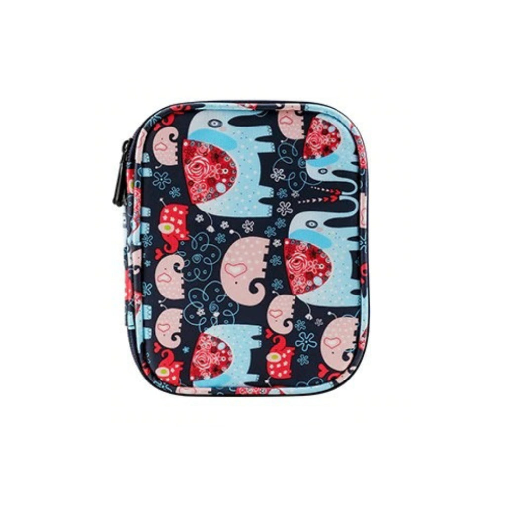 AnekaBenang - Hakpen + Dompet Motif / Double Case / Aksesoris Organizer