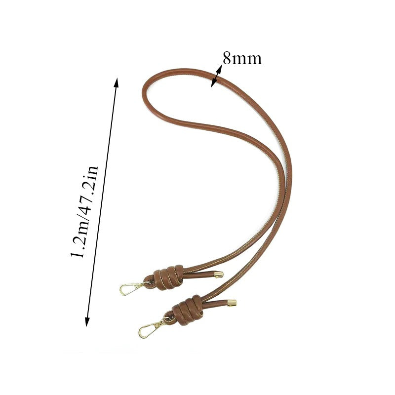 ANEKA - Tali Tas Selempang Kulit Sintetis / PU Leather Rope / DIY Sling Bag