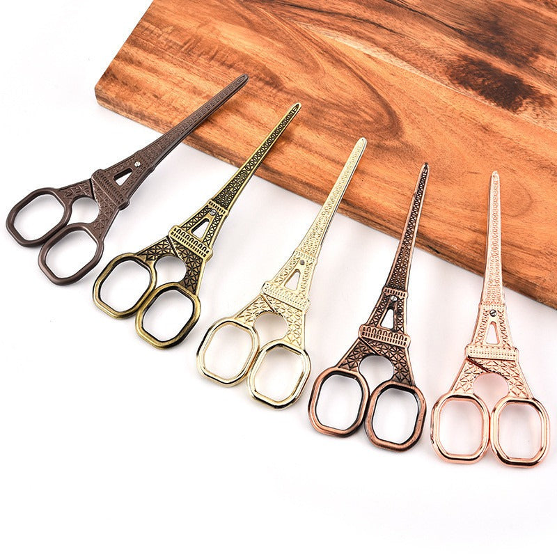 AnekaBenang - Eiffel Tower Shape Scissors / Stainless Steel / Vintage Retro Sewing / Scissors