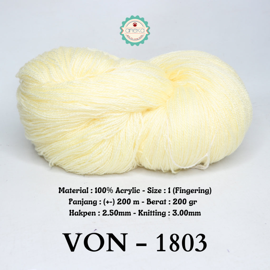 KATALOG - Benang Rajut Wool / Wol / Siet Yarn 200 gram VONEL (BENTUK HANK, TIDAK DIGULUNG) PART 1