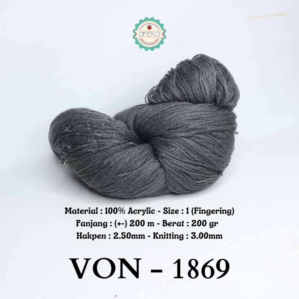 KATALOG - Benang Rajut Wool / Wol / Siet Yarn 200 gram VONEL (BENTUK HANK, TIDAK DIGULUNG) PART 1