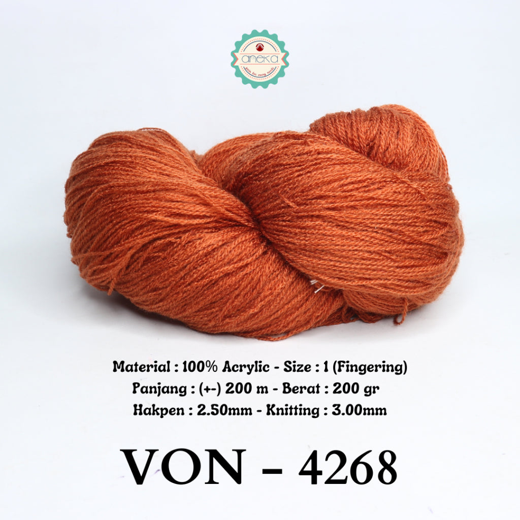 KATALOG - Benang Rajut Wool / Wol / Siet Yarn 200 gram VONEL (BENTUK HANK, TIDAK DIGULUNG) PART 2