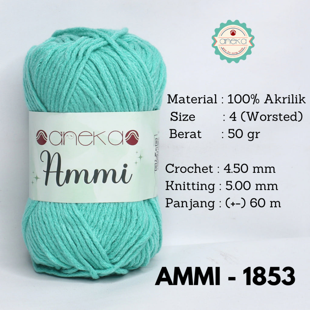 KATALOG - Benang Rajut Ammi / 100% Acrylic / 6 Ply Akrilik