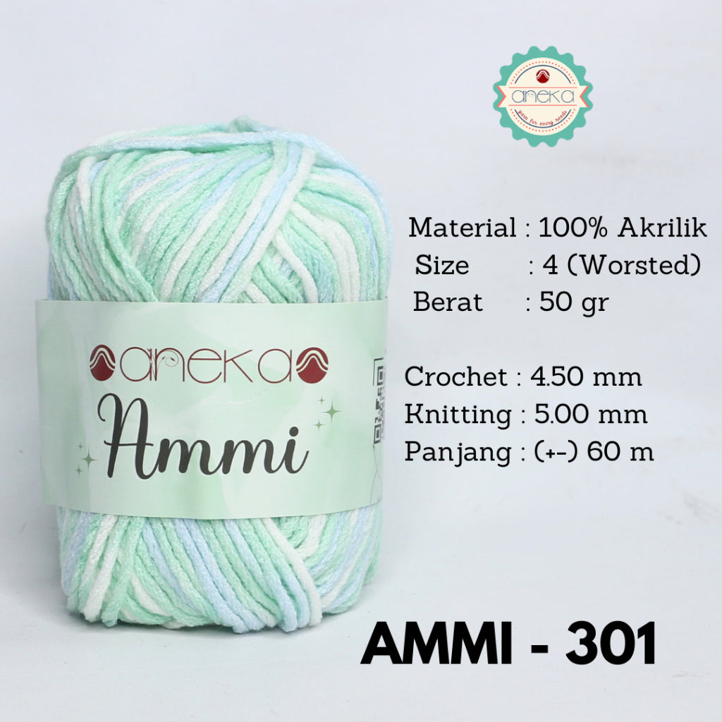 KATALOG - Benang Rajut Ammi Sembur / 100% Acrylic / 6 Ply Akrilik PART 2