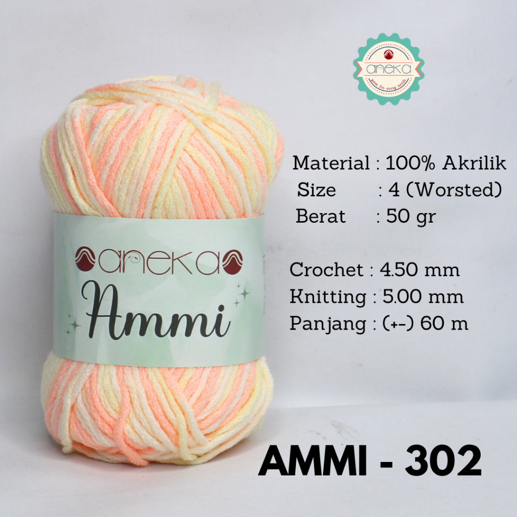 KATALOG - Benang Rajut Ammi Sembur / 100% Acrylic / 6 Ply Akrilik PART 2