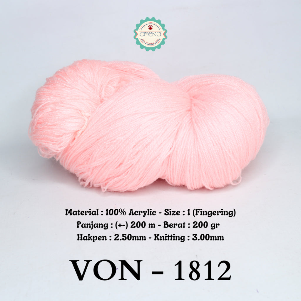 KATALOG - Benang Rajut Wool / Wol / Siet Yarn 200 gram VONEL (BENTUK HANK, TIDAK DIGULUNG) PART 2