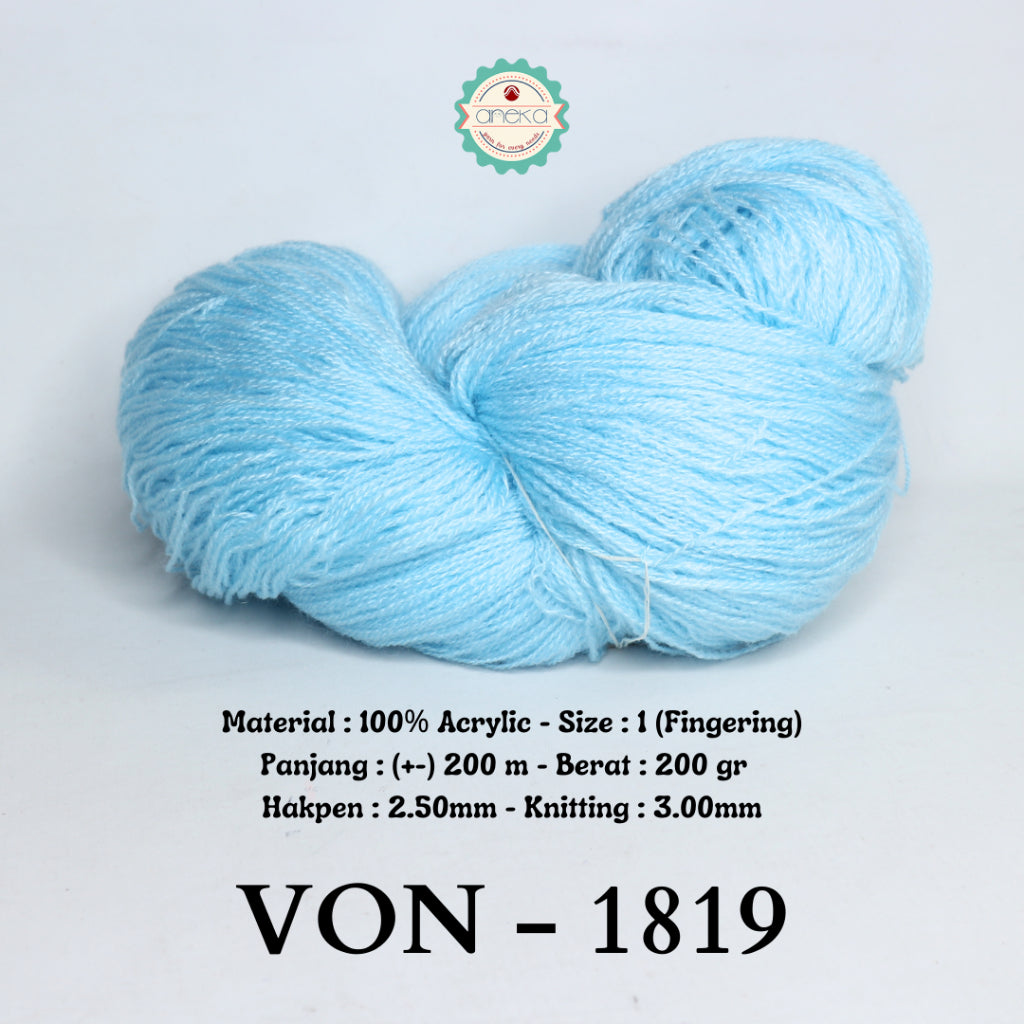 KATALOG - Benang Rajut Wool / Wol / Siet Yarn 200 gram VONEL (BENTUK HANK, TIDAK DIGULUNG) PART 3