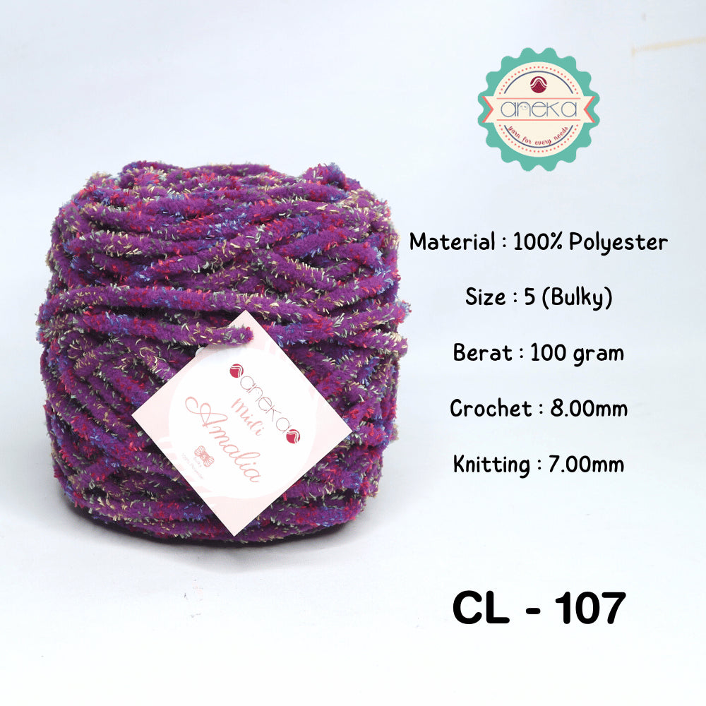 KATALOG - Benang Rajut Chenille Midi Amalia Yarn PART 4