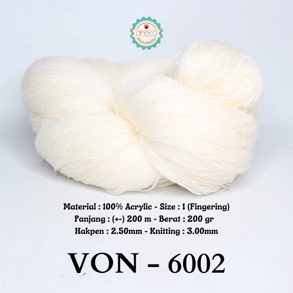 KATALOG - Benang Rajut Wool / Wol / Siet Yarn 200 gram VONEL (BENTUK HANK, TIDAK DIGULUNG) PART 1