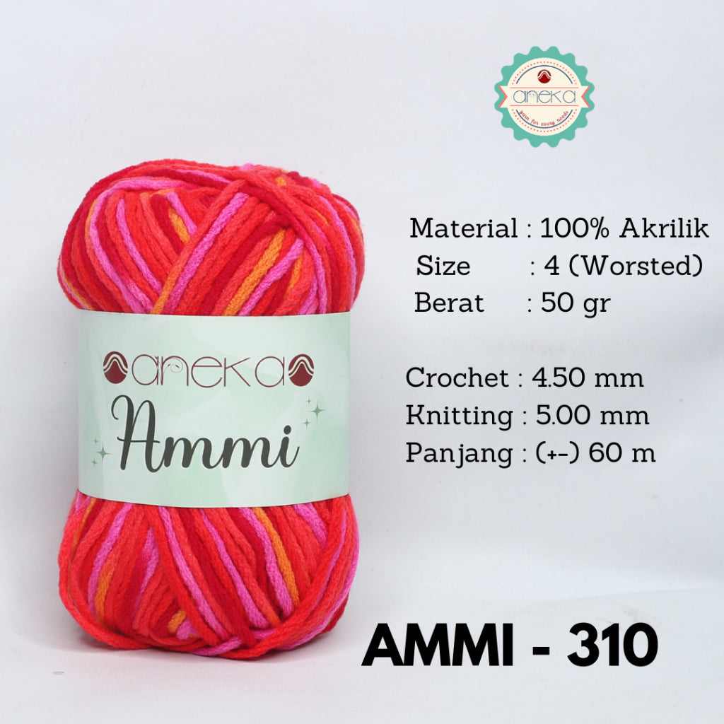 KATALOG - Benang Rajut Ammi Sembur / 100% Acrylic / 6 Ply Akrilik PART 2