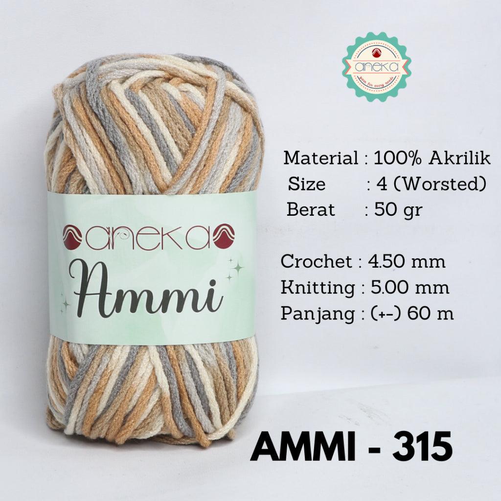 KATALOG - Benang Rajut Ammi Sembur / 100% Acrylic / 6 Ply Akrilik PART 2