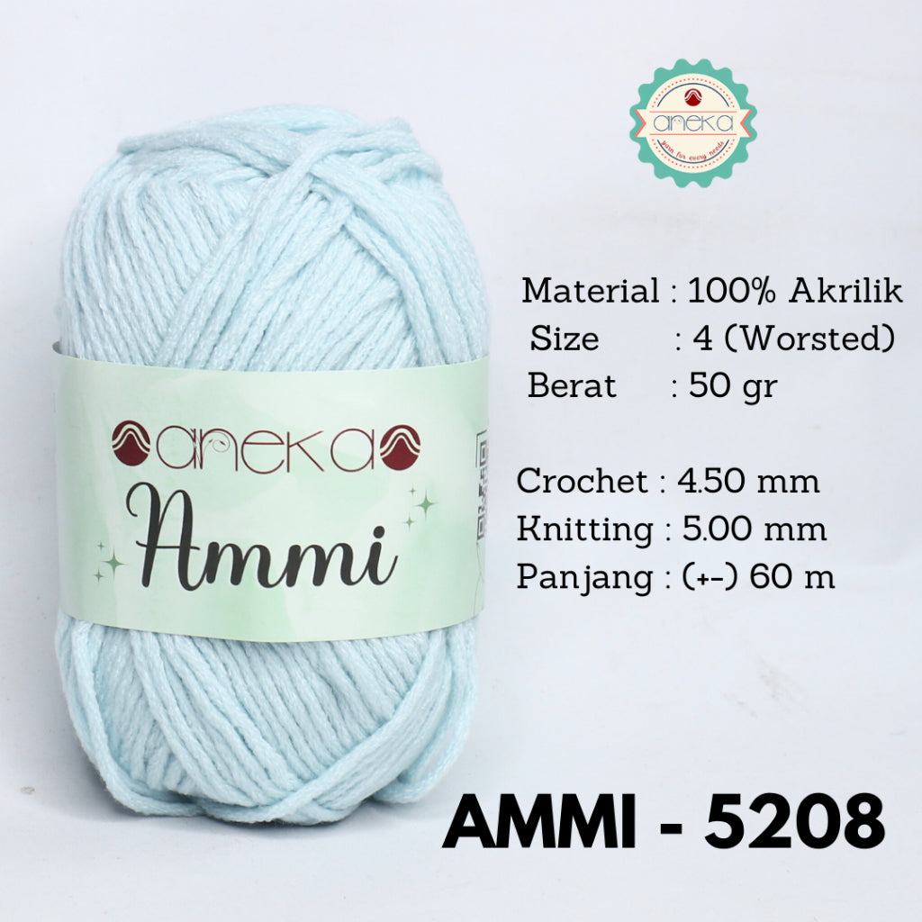 KATALOG - Benang Rajut Ammi / 100% Acrylic / 6 Ply Akrilik