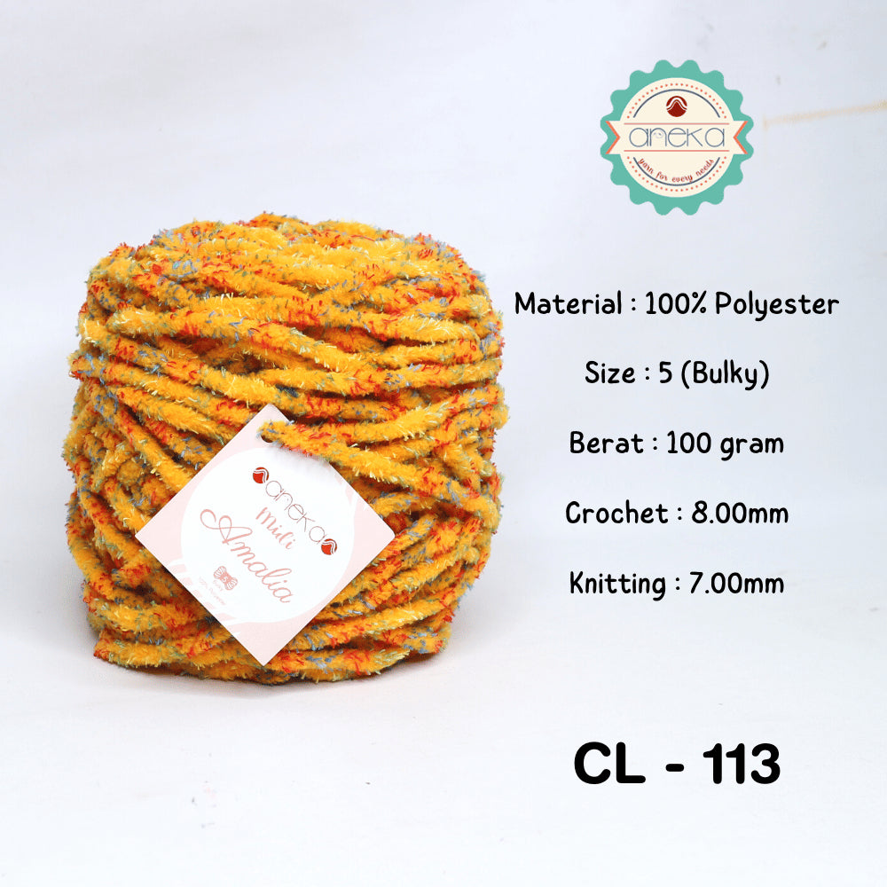 KATALOG - Benang Rajut Chenille Midi Amalia Yarn PART 4