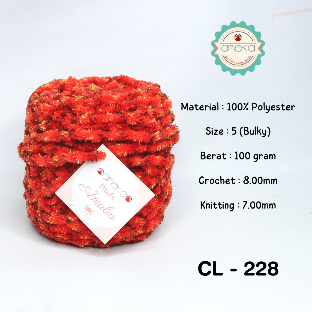 KATALOG - Benang Rajut Chenille Midi Amalia Yarn PART 4