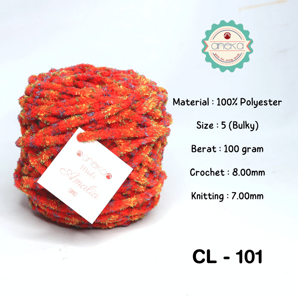 KATALOG - Benang Rajut Chenille Midi Amalia Yarn PART 4