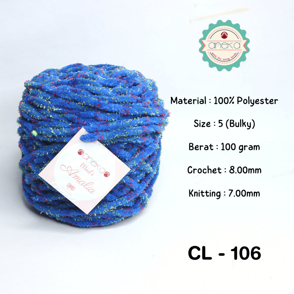 KATALOG - Benang Rajut Chenille Midi Amalia Yarn PART 4