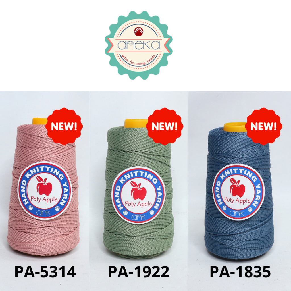 KATALOG - Benang Rajut Poly Apel / Apple / Thick Yarn PART 3