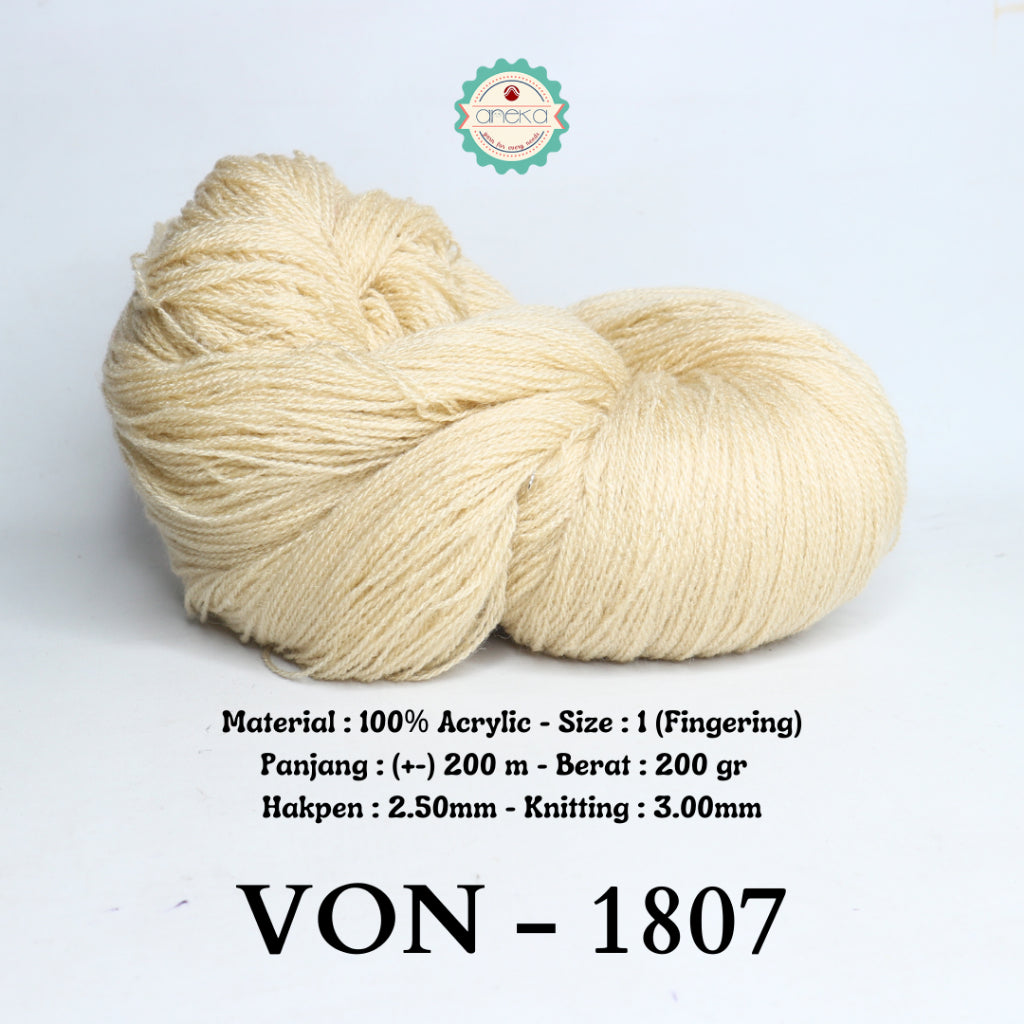 KATALOG - Benang Rajut Wool / Wol / Siet Yarn 200 gram VONEL (BENTUK HANK, TIDAK DIGULUNG) PART 2