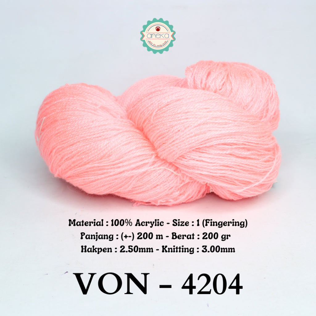 KATALOG - Benang Rajut Wool / Wol / Siet Yarn 200 gram VONEL (BENTUK HANK, TIDAK DIGULUNG) PART 2