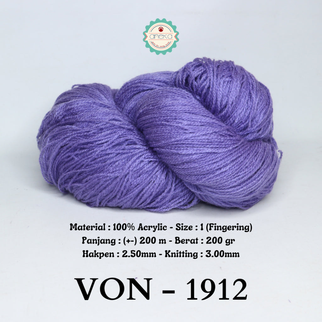 KATALOG - Benang Rajut Wool / Wol / Siet Yarn 200 gram VONEL (BENTUK HANK, TIDAK DIGULUNG) PART 2