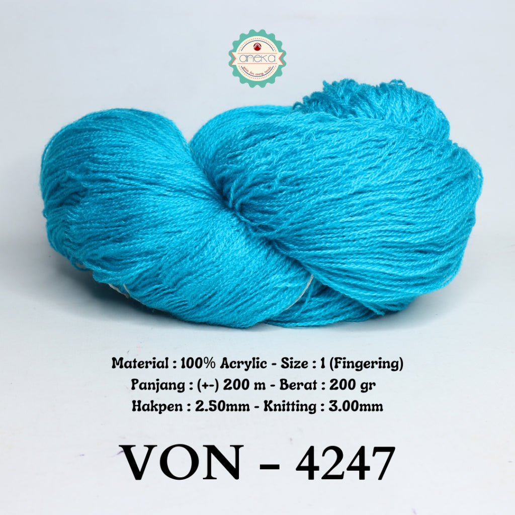 KATALOG - Benang Rajut Wool / Wol / Siet Yarn 200 gram VONEL (BENTUK HANK, TIDAK DIGULUNG) PART 3