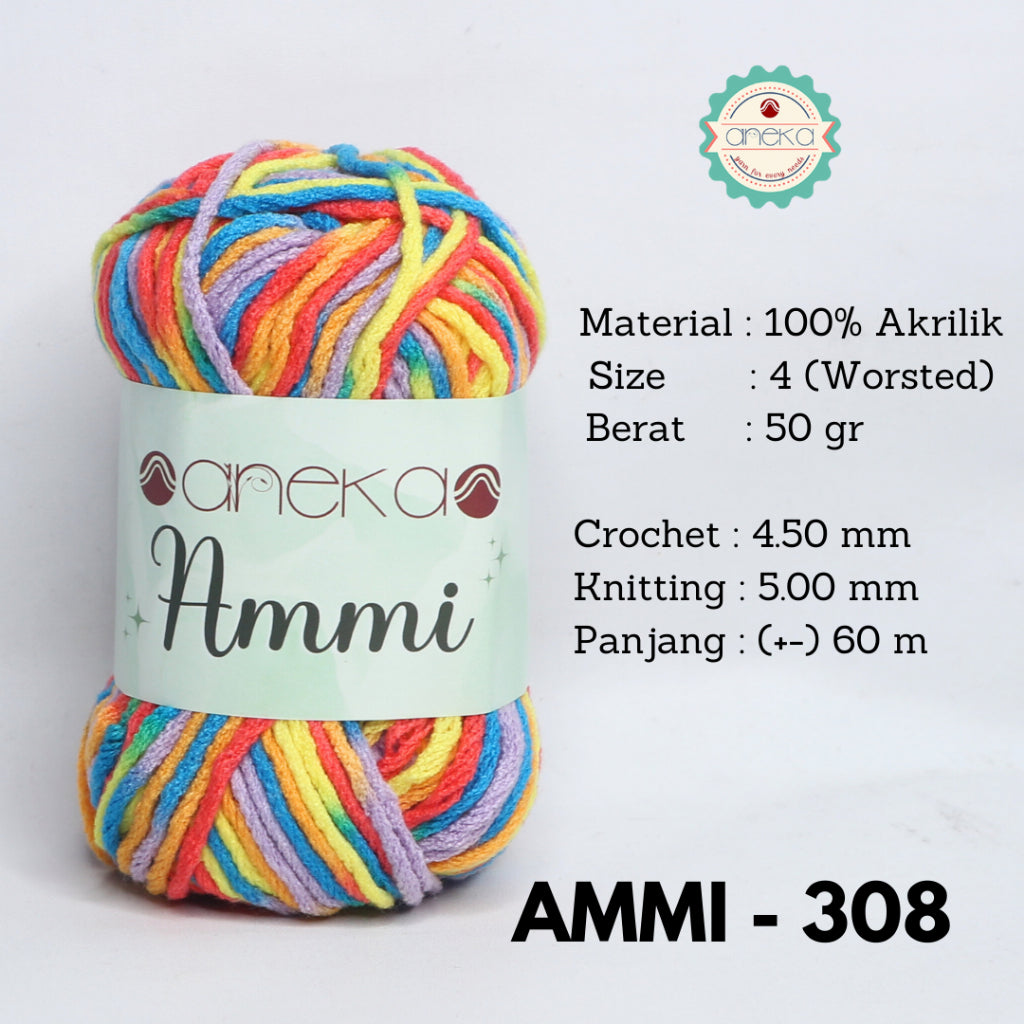 KATALOG - Benang Rajut Ammi Sembur / 100% Acrylic / 6 Ply Akrilik PART 2