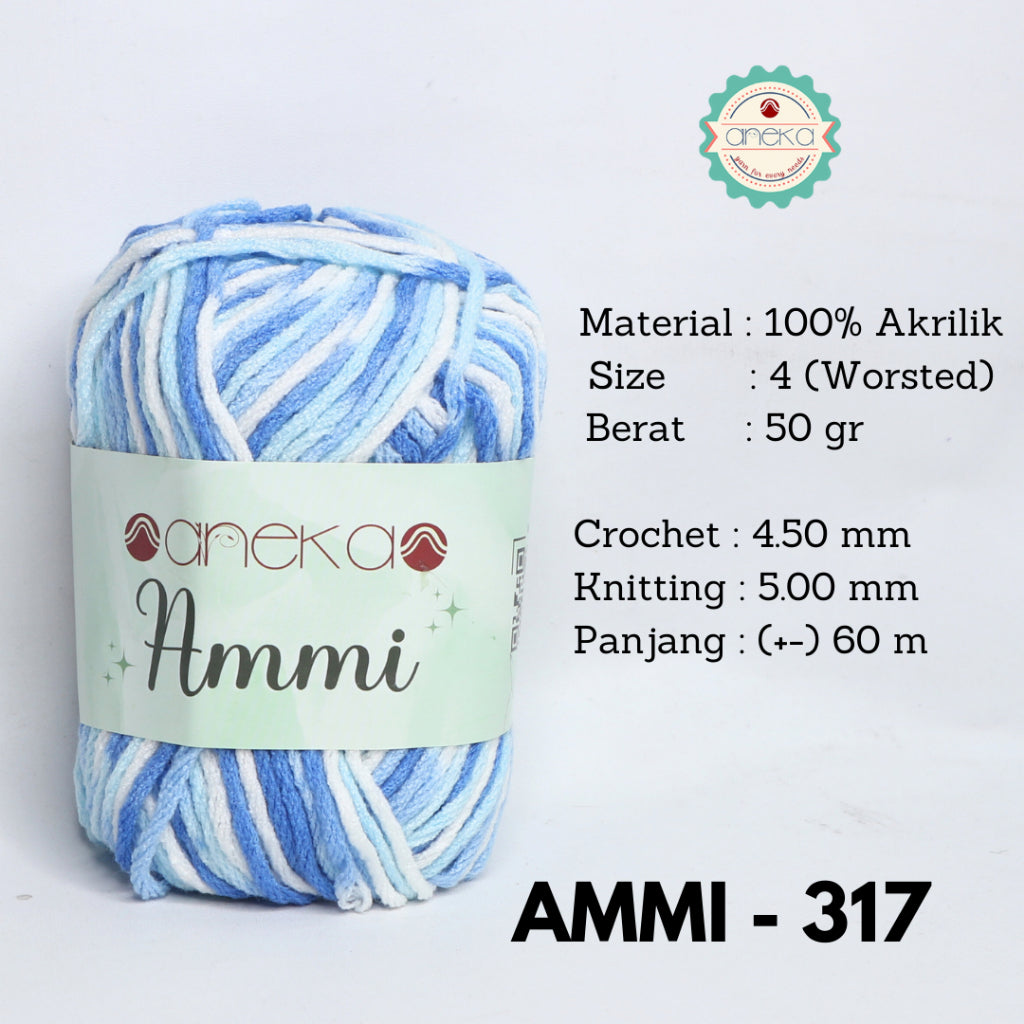 KATALOG - Benang Rajut Ammi Sembur / 100% Acrylic / 6 Ply Akrilik PART 2