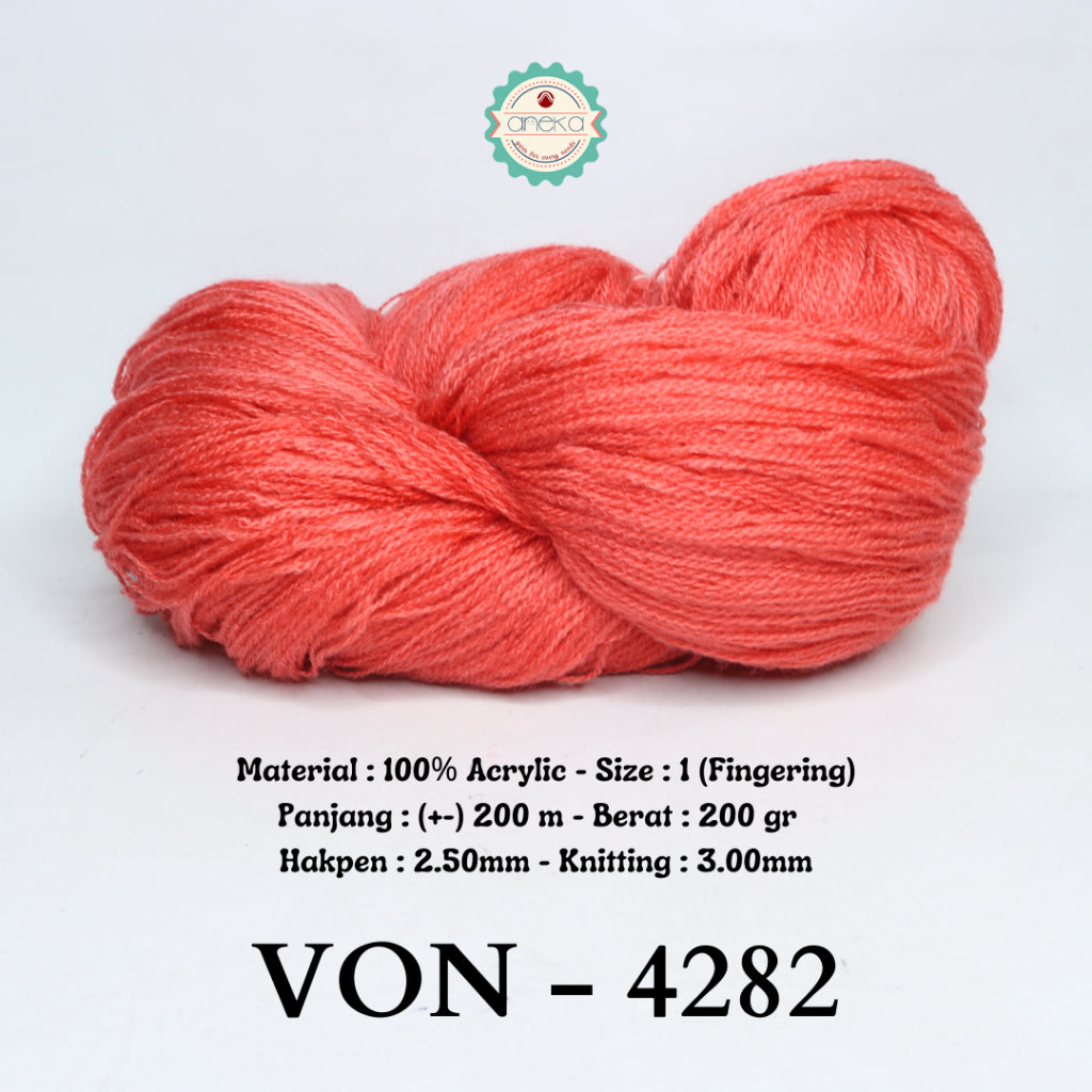KATALOG - Benang Rajut Wool / Wol / Siet Yarn 200 gram VONEL (BENTUK HANK, TIDAK DIGULUNG) PART 1