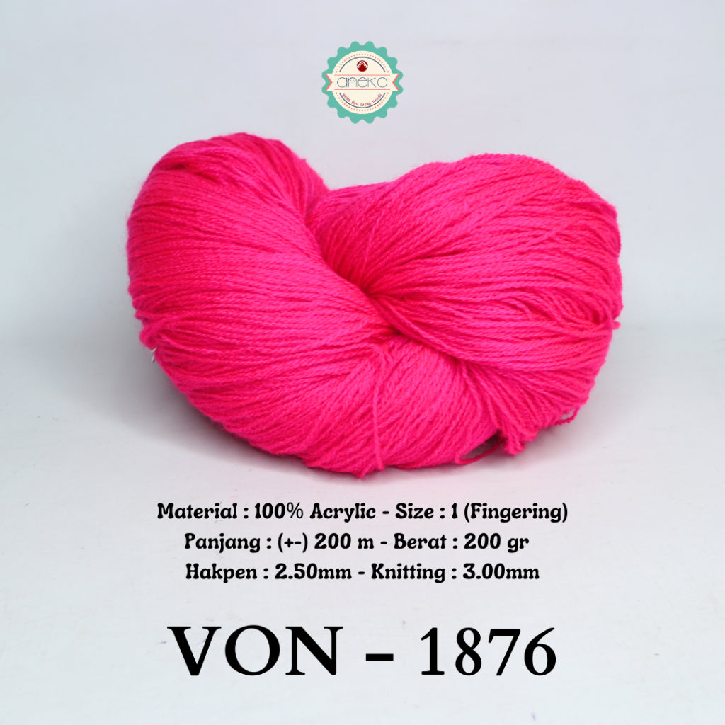 KATALOG - Benang Rajut Wool / Wol / Siet Yarn 200 gram VONEL (BENTUK HANK, TIDAK DIGULUNG) PART 2