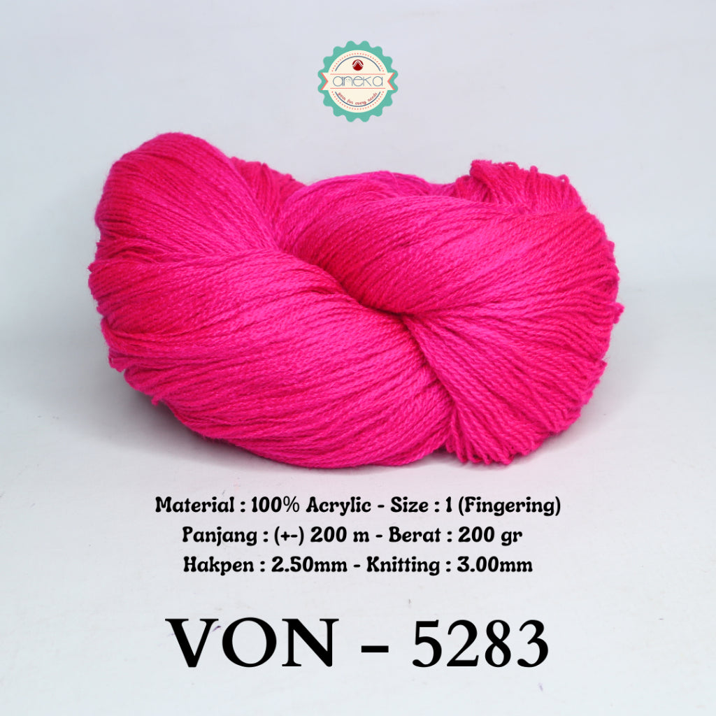 KATALOG - Benang Rajut Wool / Wol / Siet Yarn 200 gram VONEL (BENTUK HANK, TIDAK DIGULUNG) PART 2