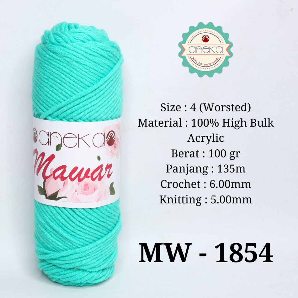 KATALOG - Benang Rajut Mawar / Soft Acrylic Yarn / 8 ply Milk Cotton Worsted / Katun Susu PART 3