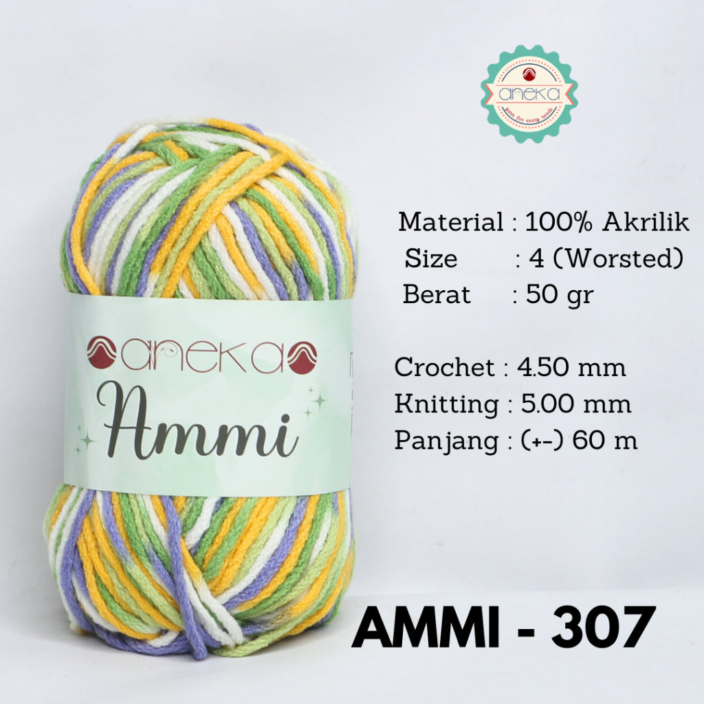 KATALOG - Benang Rajut Ammi Sembur / 100% Acrylic / 6 Ply Akrilik PART 2