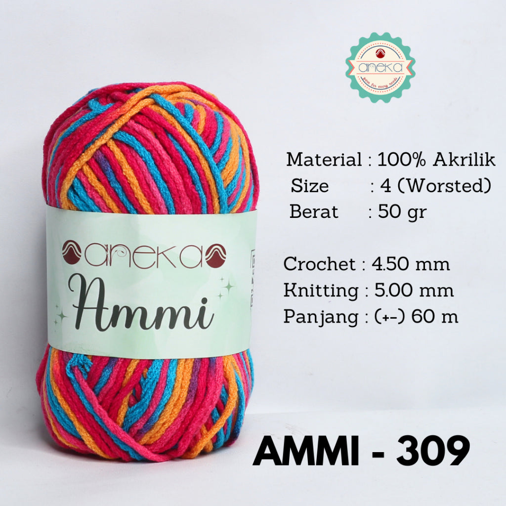 KATALOG - Benang Rajut Ammi Sembur / 100% Acrylic / 6 Ply Akrilik PART 2