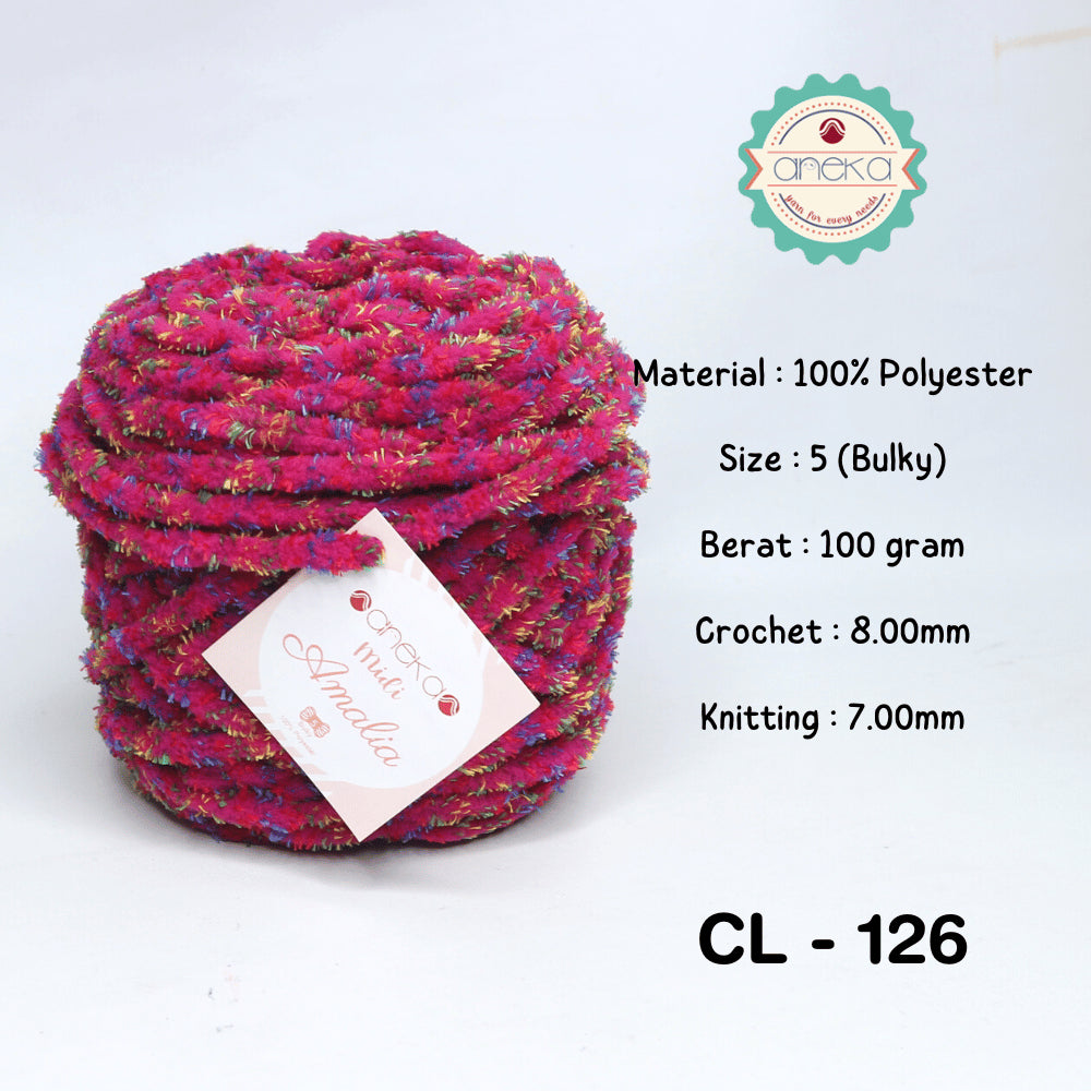 KATALOG - Benang Rajut Chenille Midi Amalia Yarn PART 4