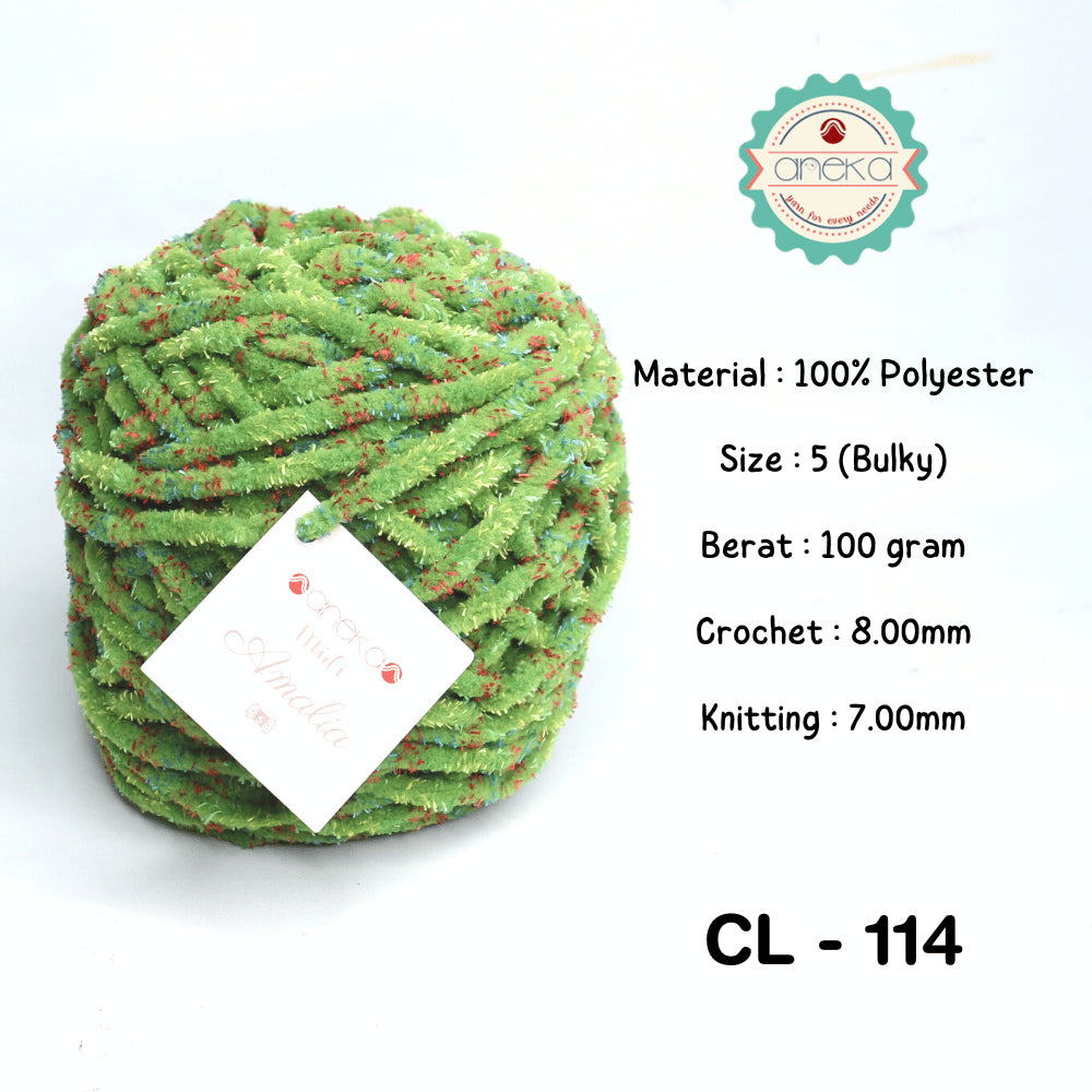 KATALOG - Benang Rajut Chenille Midi Amalia Yarn PART 4