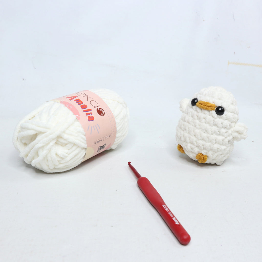 Hakpen (Alat/Jarum Rajut) Tulip ETIMO RED Crochet Hooks With Cushion Grip Ukuran 1-10.5 - PCS