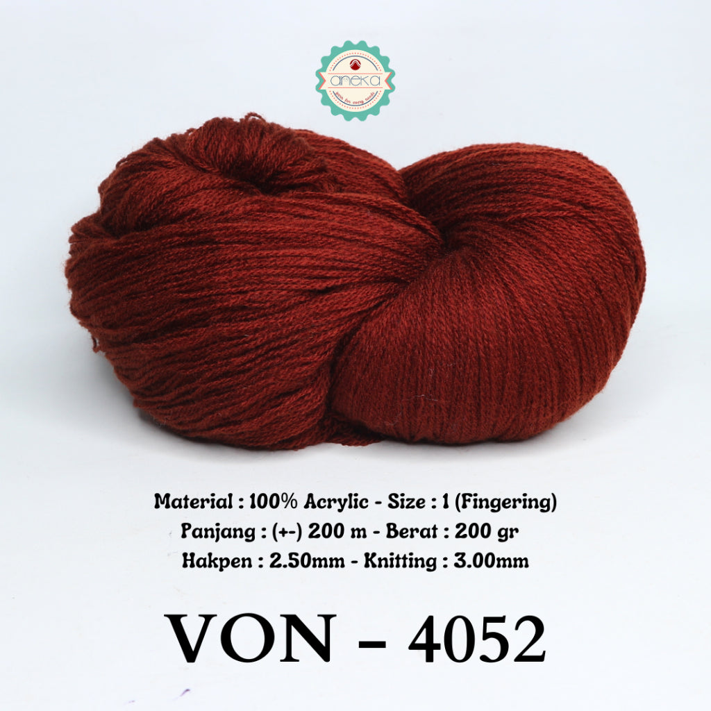 KATALOG - Benang Rajut Wool / Wol / Siet Yarn 200 gram VONEL (BENTUK HANK, TIDAK DIGULUNG) PART 1