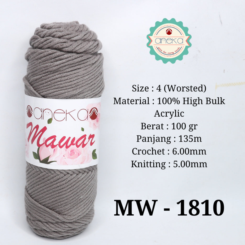 KATALOG - Benang Rajut Mawar / Soft Acrylic Yarn / 8 ply Milk Cotton Worsted / Katun Susu PART 3