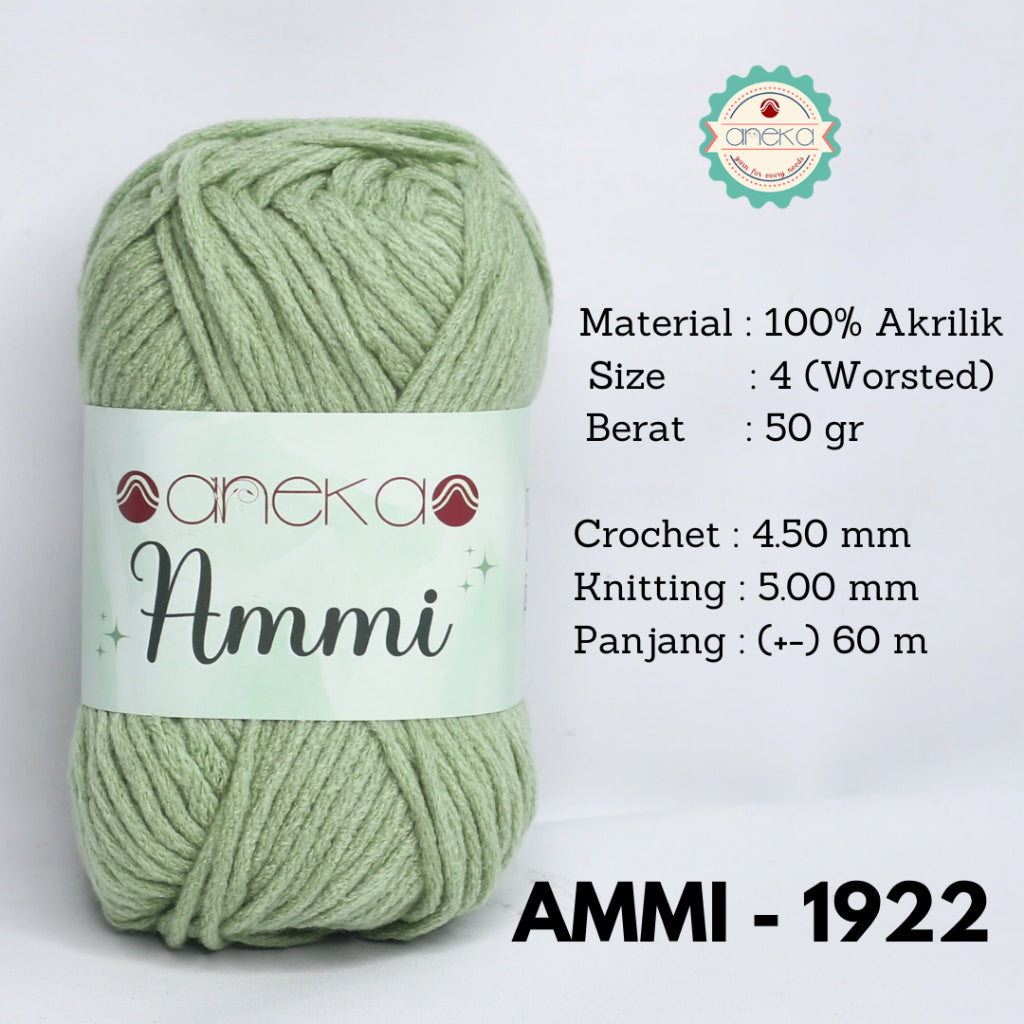 KATALOG - Benang Rajut Ammi / 100% Acrylic / 6 Ply Akrilik