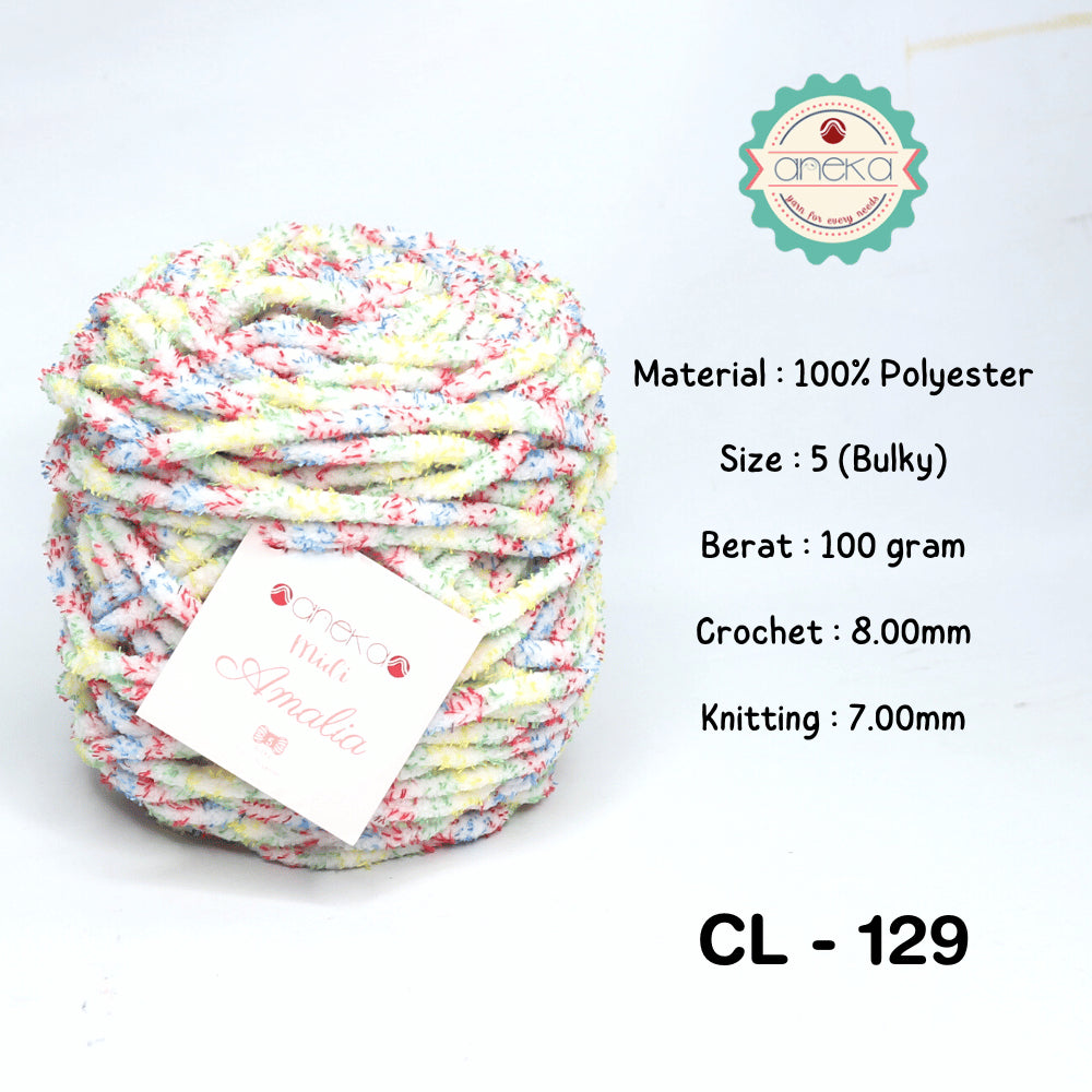 KATALOG - Benang Rajut Chenille Midi Amalia Yarn PART 4