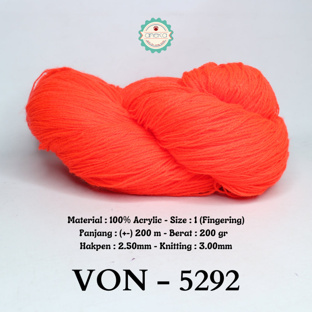 KATALOG - Benang Rajut Wool / Wol / Siet Yarn 200 gram VONEL (BENTUK HANK, TIDAK DIGULUNG) PART 1