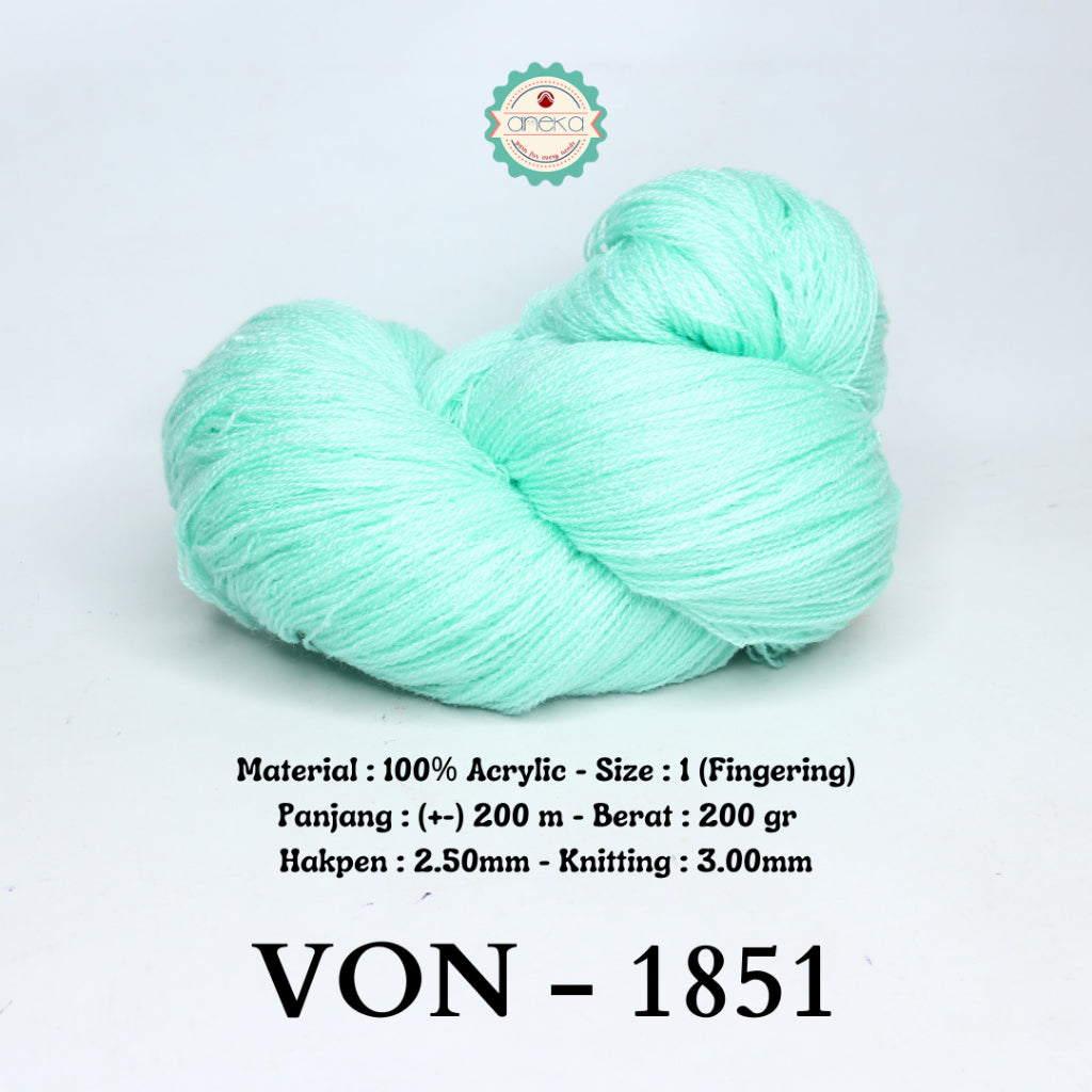 KATALOG - Benang Rajut Wool / Wol / Siet Yarn 200 gram VONEL (BENTUK HANK, TIDAK DIGULUNG) PART 3