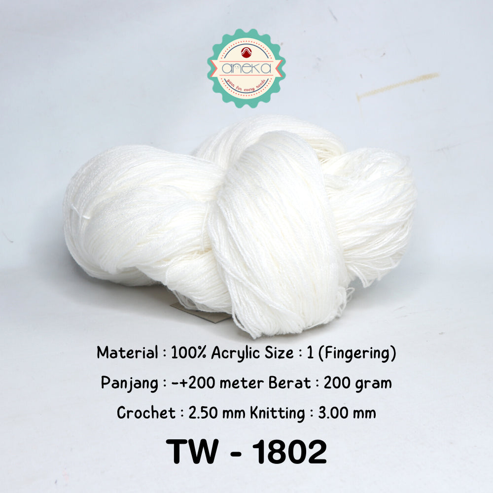 KATALOG - Benang Rajut Wool Aneka / Wol / Siet Yarn 200 gram (BENTUK HANK, TIDAK DIGULUNG) Part 2