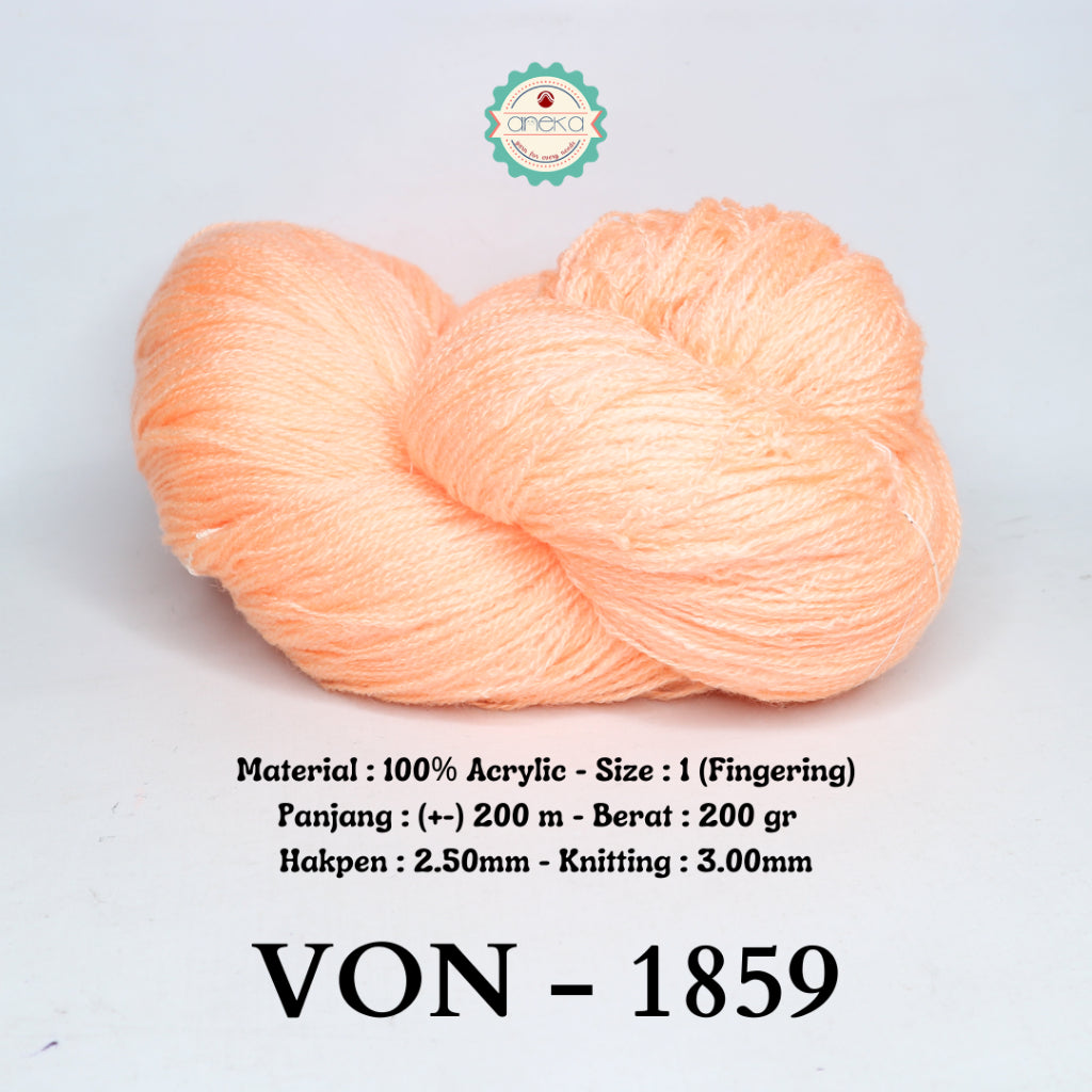 KATALOG - Benang Rajut Wool / Wol / Siet Yarn 200 gram VONEL (BENTUK HANK, TIDAK DIGULUNG) PART 2